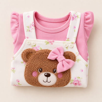 Kit Maternidade Personalizado Completo FEMININA Ursinho | Personalize Com o Nome da sua princesa