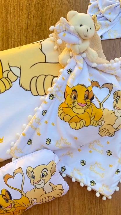 Kit Maternidade Personalizado Completo FEMININA Savana| Personalize Com o Nome da sua princesa