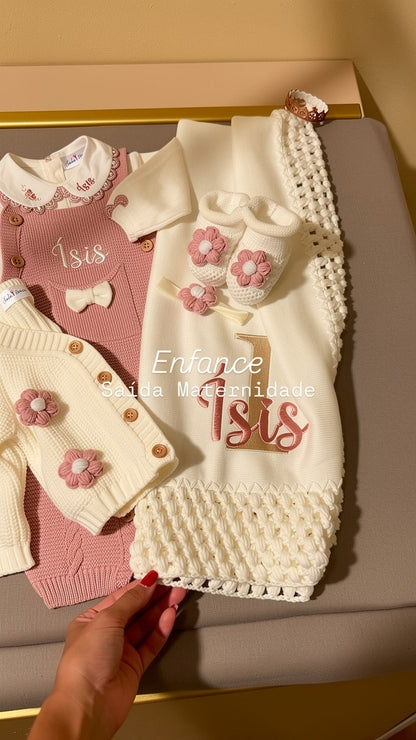 Kit Maternidade Personalizado Completo ísis| Personalize Com o Nome da sua Príncesa