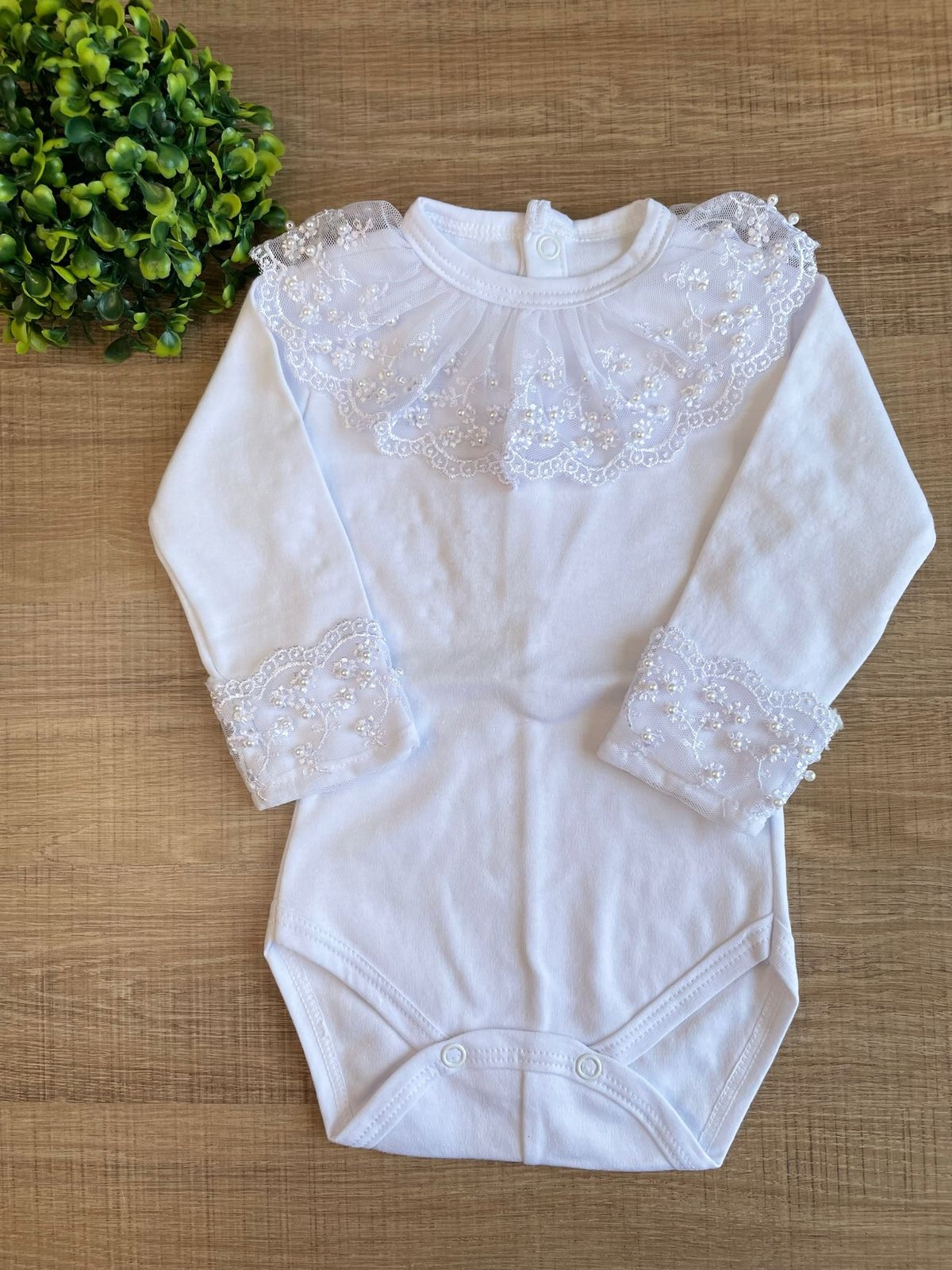 BODY BRANCO RENDA LARGA
