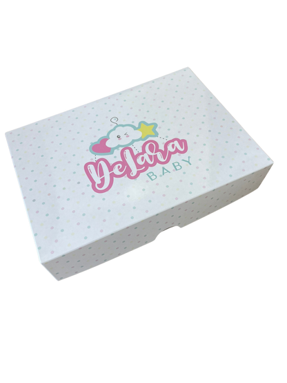 CAIXA PRESENTE PERSONALIZADA DELARA BABY