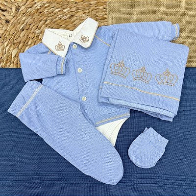 Saída de Tricô Masculina - COMPLETA